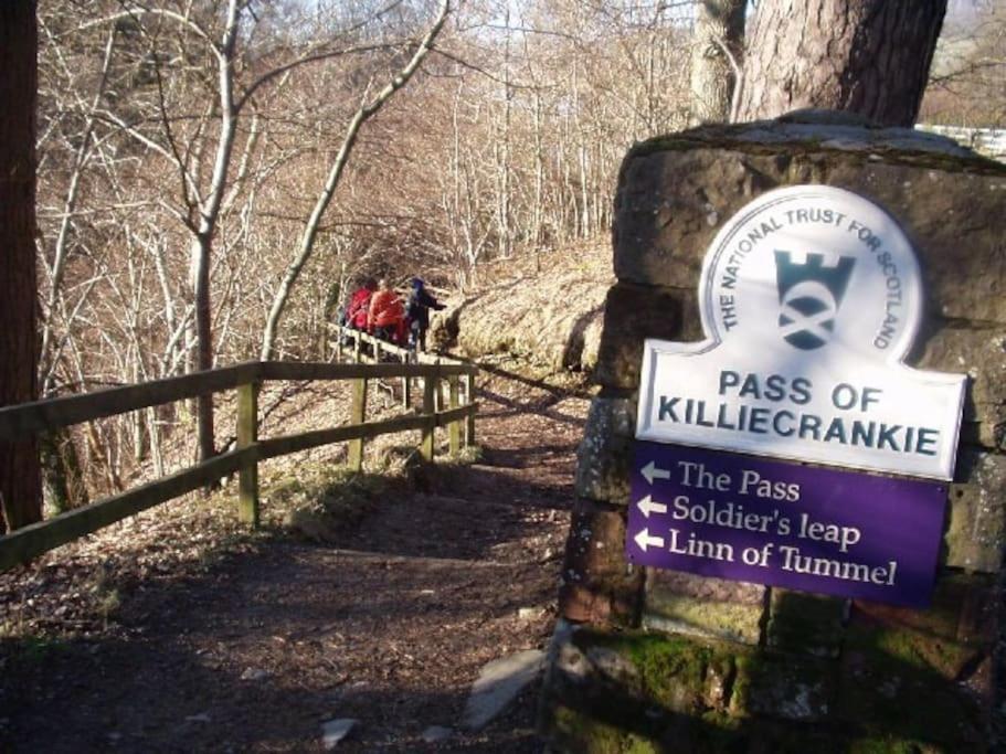 Riverside Lodge In Killiecrankie Bridge of Tilt Exterior foto